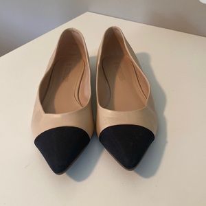 Black & Tan Flats